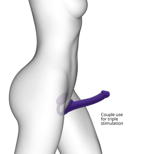 Strapless Strap on Color Purple