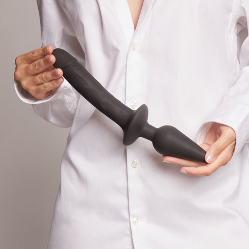 Switch Plug-in Realistic Dildo Black