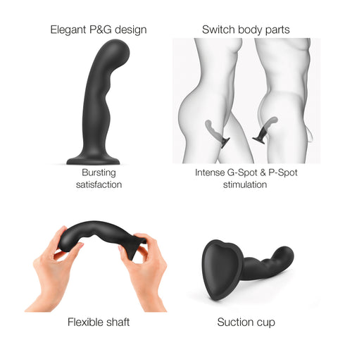 Dildo Plug P&G Color Black