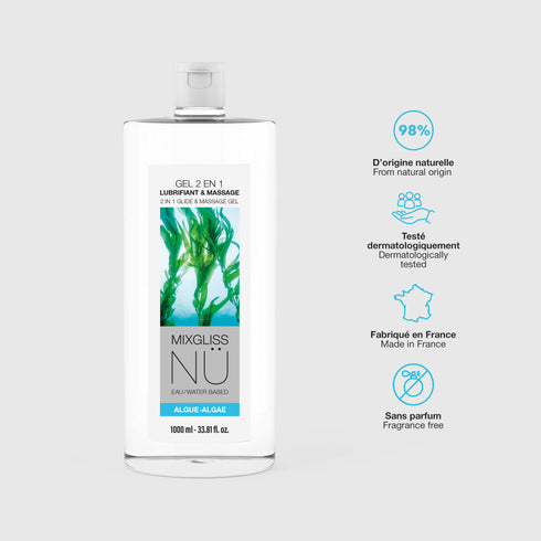 Mixgliss Nü 2-in-1 Massage & Intimate Gel