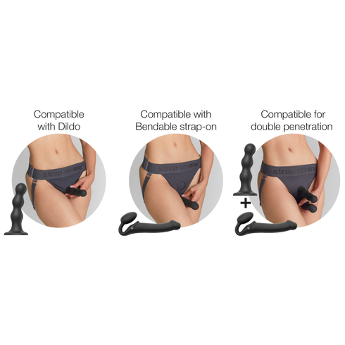 Lingerie Unique Harness Color Grey