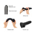 Sliding Skin Realistic Dildo Color Black