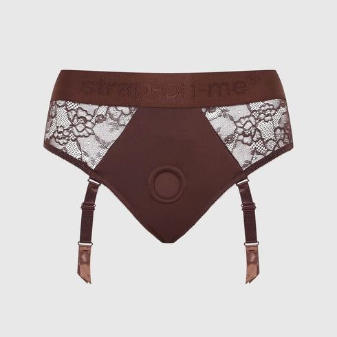 Lingerie Diva Harness Color Chocolate