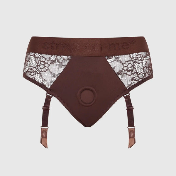 Lingerie Diva Harness Color Chocolate