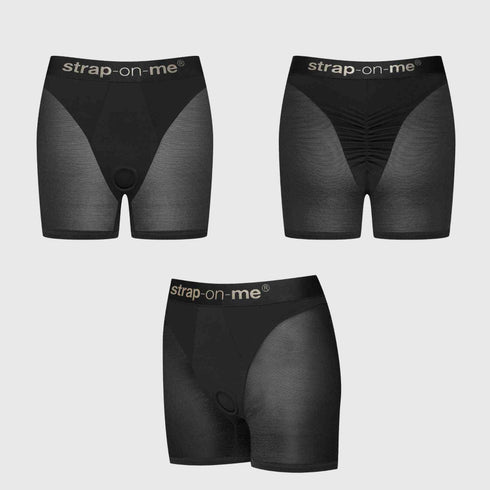 Halo Lingerie Harness - Black - strap-on-me®