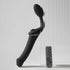 Vibrating Multi Orgasm Bendable Strap-On - New version - Black
