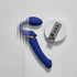 Vibrating Multi Orgasm Bendable Strap-On - New version - Blue