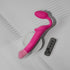 Vibrating Strap-on Remote Controlled 3 Motors - New version - Fuchsia