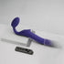 Vibrating Strap-on Remote Controlled 3 Motors - New version - Purple