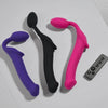 Vibrating Strap-on Remote Controlled 3 Motors - New version - Purple