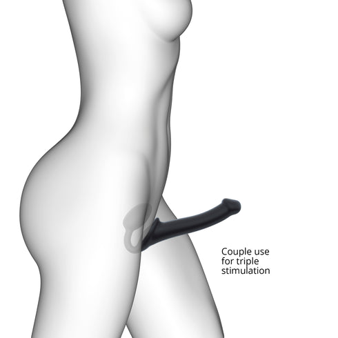 Strapless Strap on Color Black