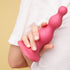 Dildo Plug Beads Color Metallic Pink