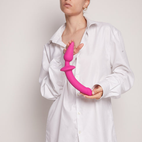 Switch Plug-in Dildo Color Fuchsia