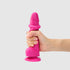 Sliding Skin Realistic Dildo Color Fuchsia