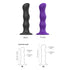 Dildo Geisha Balls Color Black