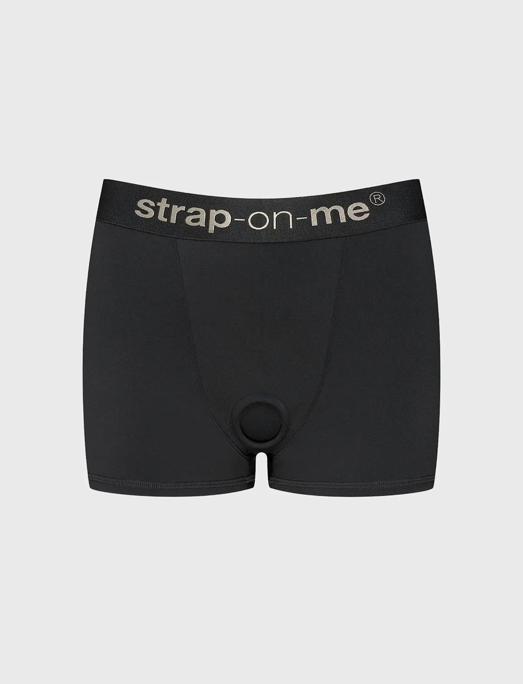 Black Allure lingerie harness Strap-on-Me available from XS to XL with adjustable fit and elegant design