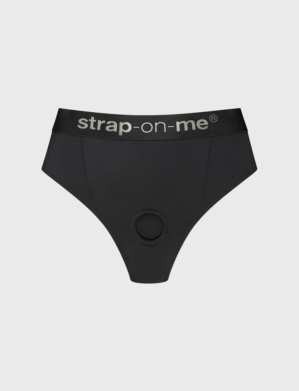 Black Idole lingerie harness Strap-on-Me available from XS to XL with adjustable fit and a bold, elegant design