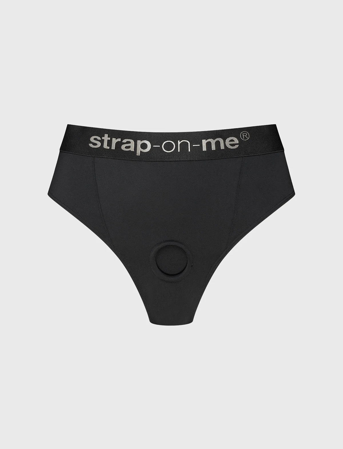 Black Idole lingerie harness Strap-on-Me available from XS to XL with adjustable fit and a bold, elegant design