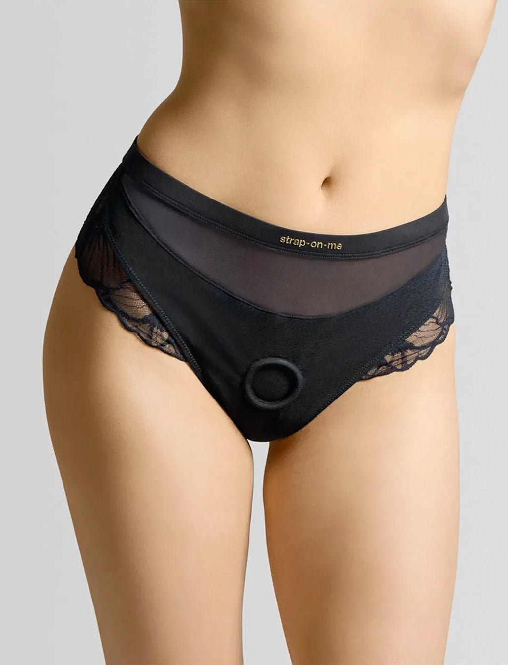 Harnais Lingerie Sublime Noire Strap-on-me