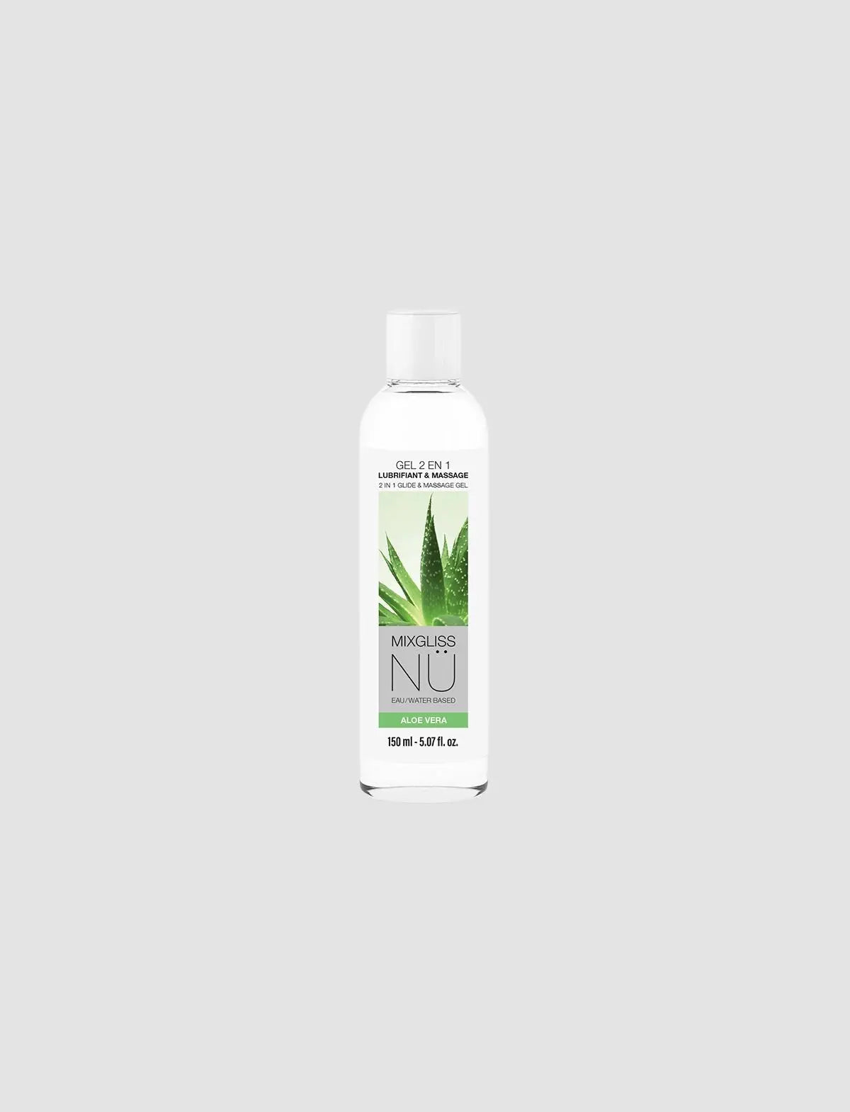 Mixgliss Nü 2-in-1 massage and lubricant gel aloe vera 150 ml