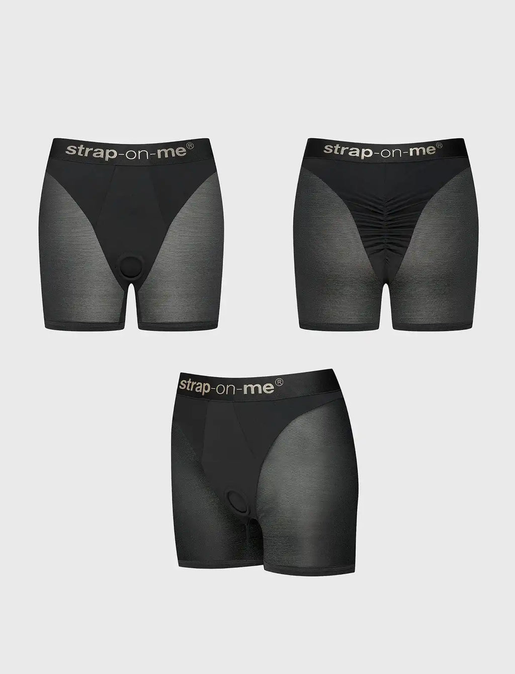 Black Halo lingerie harness Strap-on-Me available from XS to XL with adjustable fit and refined, elegant design