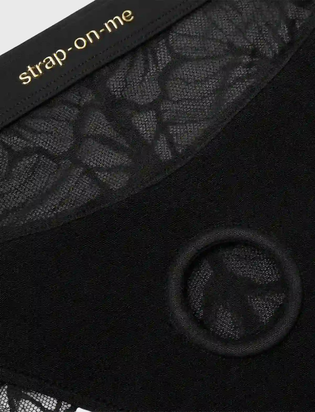 Harnais Lingerie Sublime Noire Strap-on-me
