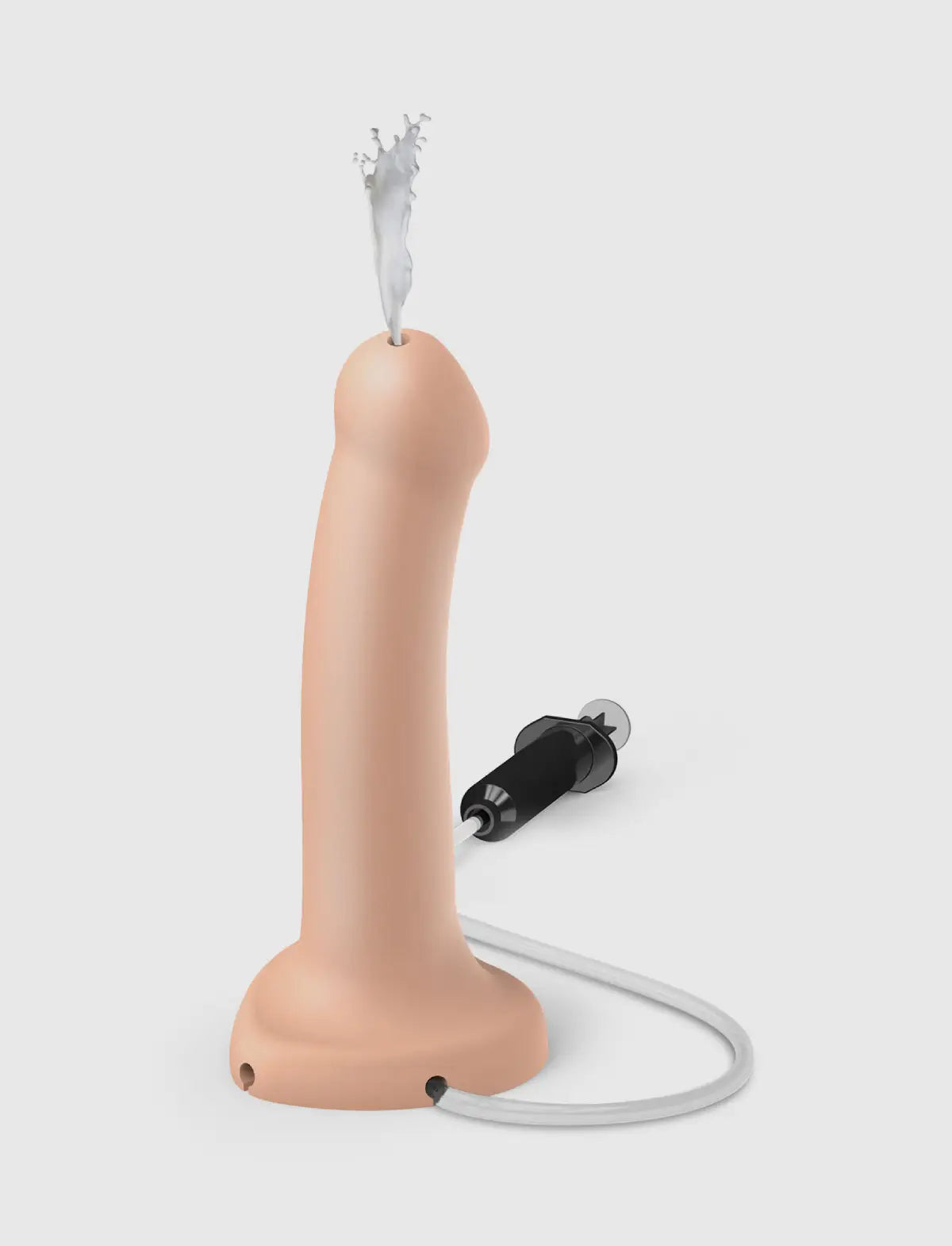 Realistic ejaculating dildo, vanilla design, Strap-On-Me collection