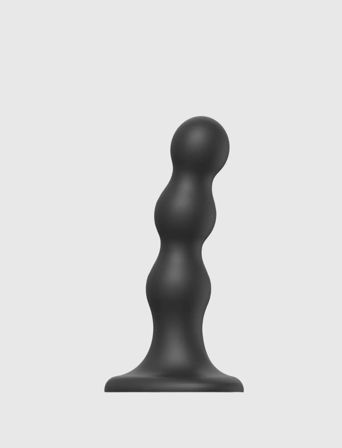 Plug balls hybrid dildo, black design, Strap-On-Me collection