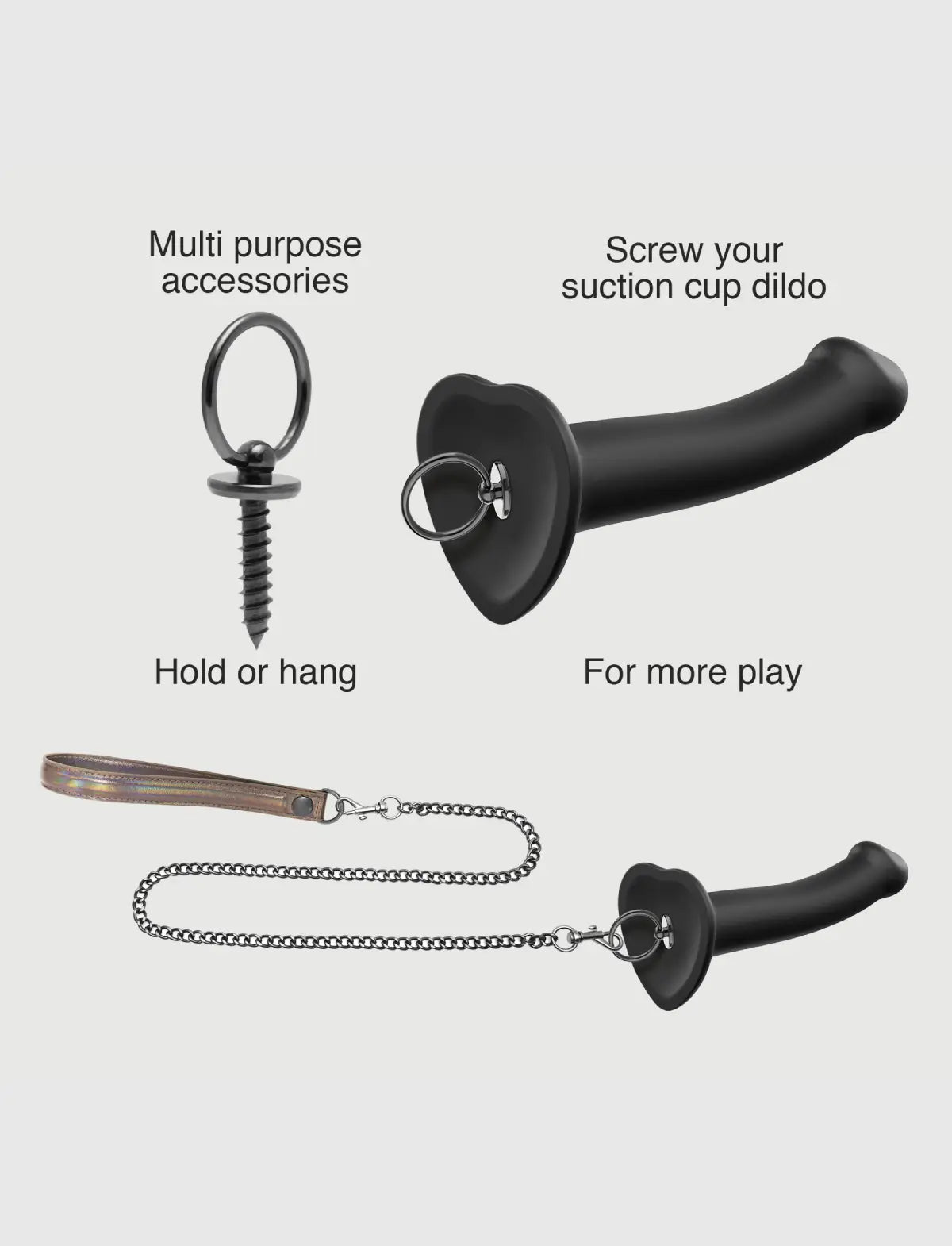 Strap-on-Me dildo ring designed for a secure fit and enhanced comfort during intimate use