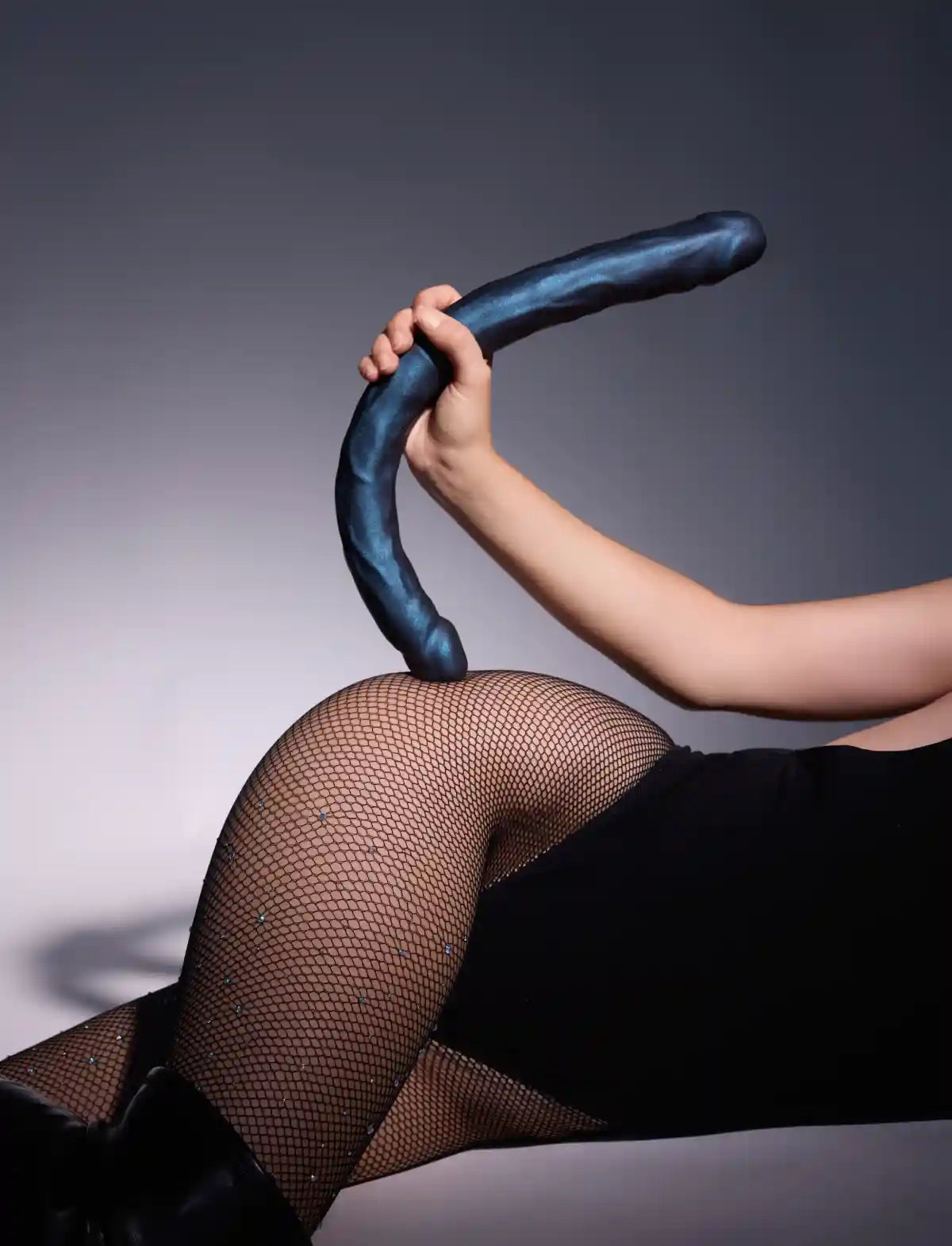 Double-ended realistic dildo Strap-on-Me with lifelike texture and ergonomic design for versatile use and realistic sensation