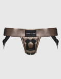 Faux leather harness Strap-on-Me Curious bronze design with adjustable fit for comfortable and stylish wear