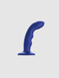 GIF of blue tapping dildo wave on white background